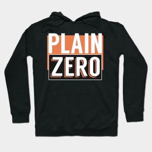 Plain Zero Hoodie